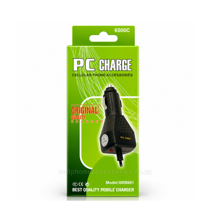Micro USB Extendable Car Charger Compatible for Mobile Devices – Black