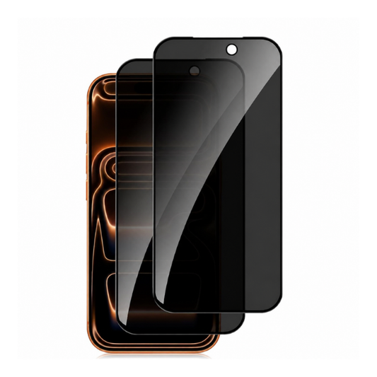 Privacy Tempered Glass Screen Protector Compatible with Selected iPhone 17 Series Models Pack of 2