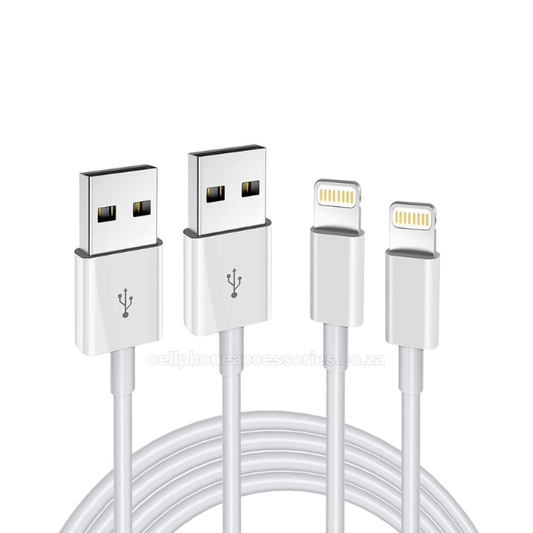 iPhone Lightning USB Fast Charging & Data Sync Cable Pack of 2